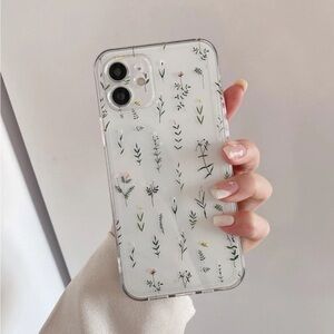 ⚠️Clearance🌟iPhone 13/Pro/Pro Max Plants Clear Phone Case